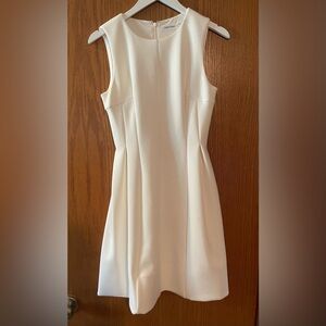 Calvin Klein White Knee High Dress Size 4